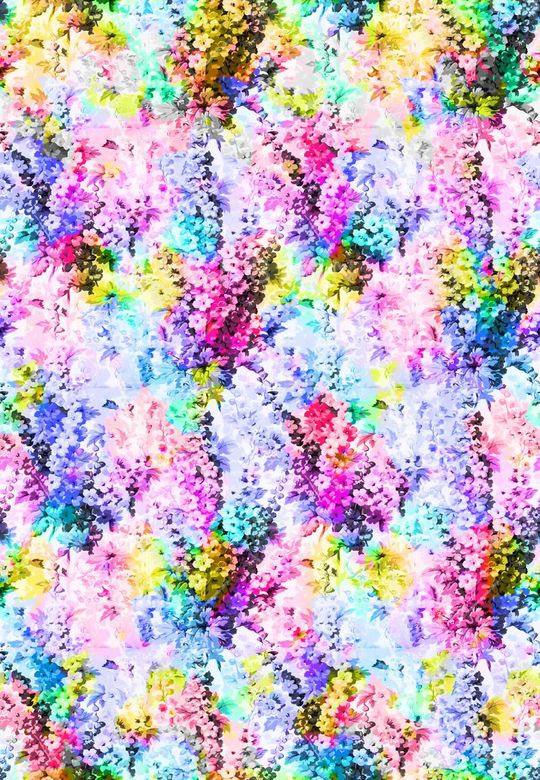 抽象小清新印花华亿平台图片