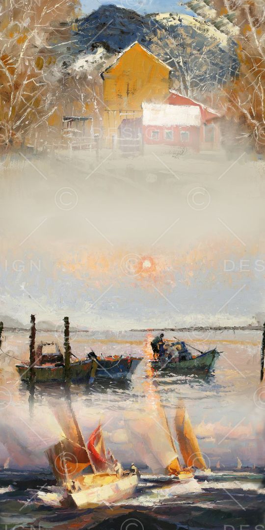 油画印花华亿平台图片