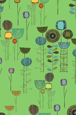 手绘印花华亿平台图片