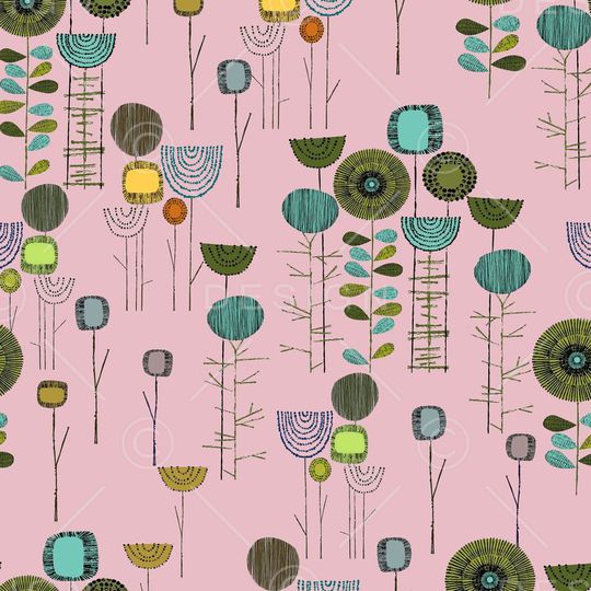 手绘印花华亿平台图片