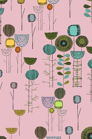 手绘印花华亿平台图片