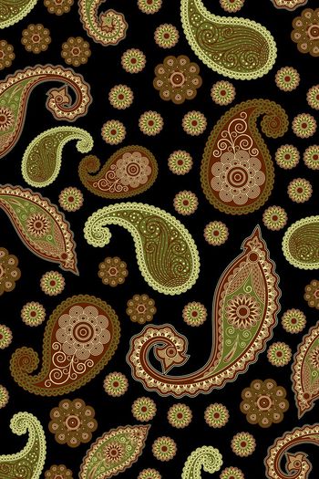 513778-几何 佩兹利纹 卷草专色