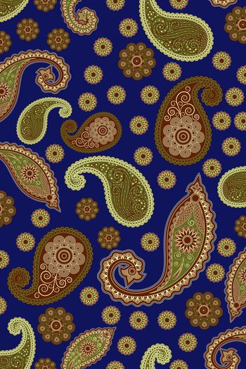 513780-几何 佩兹利纹 卷草专色