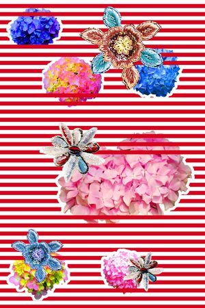 MAX-大牌风格印花华亿平台图片