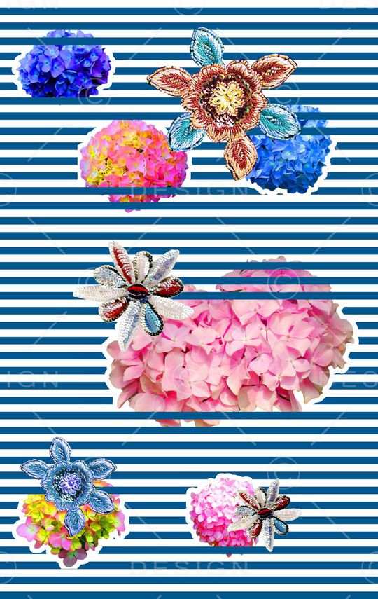 MAX-大牌风格印花华亿平台图片