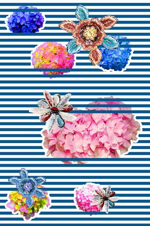 MAX-大牌风格印花华亿平台图片