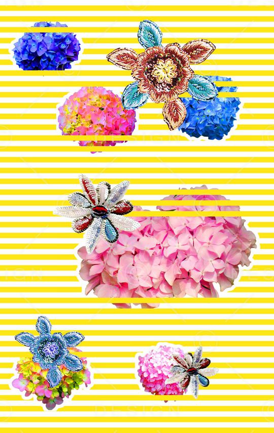 MAX-大牌风格印花华亿平台图片