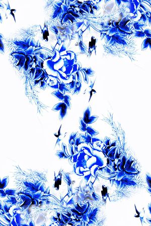 长巾印花华亿平台图片