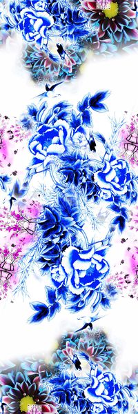 长巾大牌印花华亿平台图片