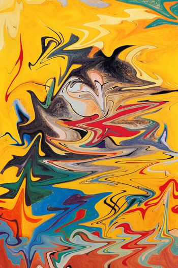 多彩色印花华亿平台图片