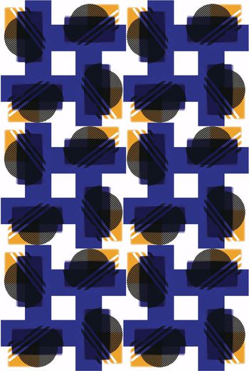 513903-圆形方形几何格子