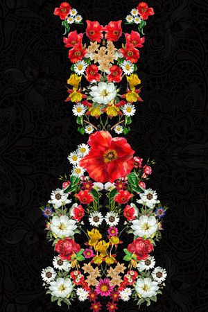 最新时尚流行印花华亿平台图片