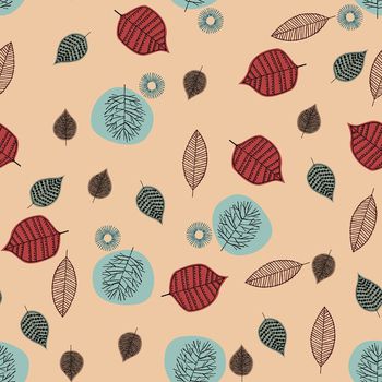 513925-手绘童趣叶子清新华亿平台