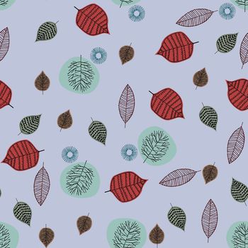 513927-手绘童趣叶子清新华亿平台