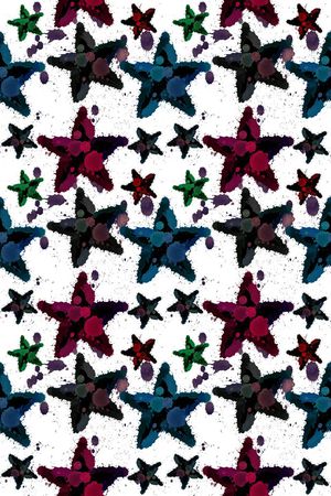 斑驳印花华亿平台图片