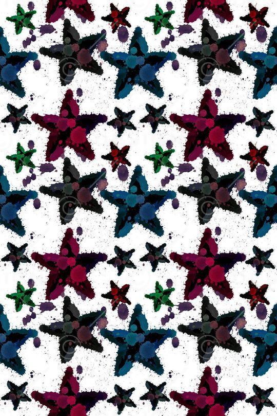 斑驳印花华亿平台图片