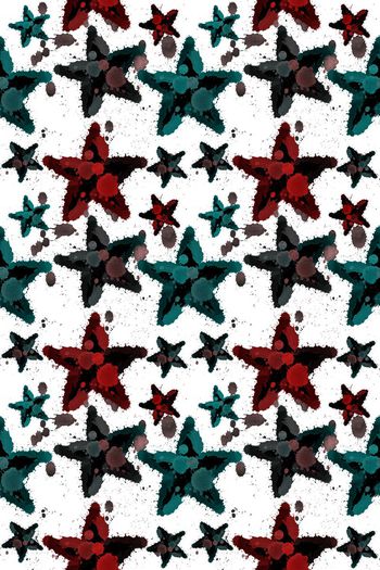 514033-原创泼洒  五角星