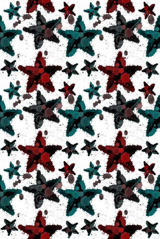 斑驳印花华亿平台图片