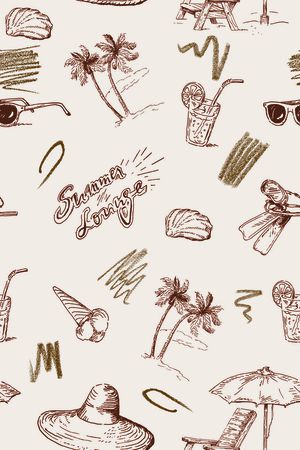 椰子树印花华亿平台图片