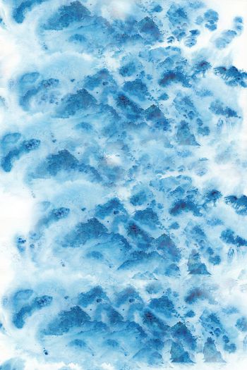 肌理 水墨印花华亿平台图片