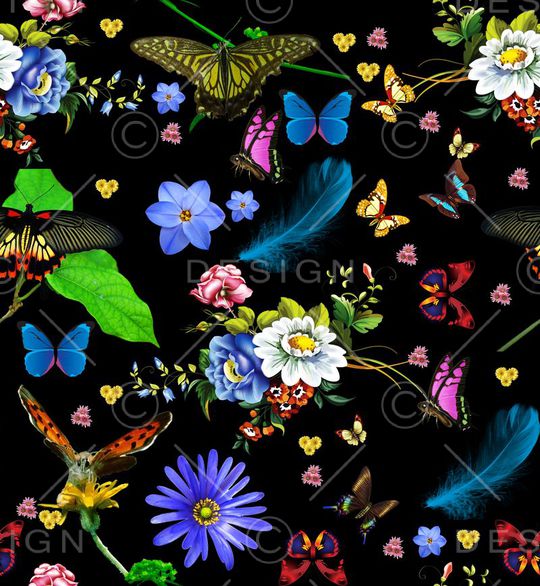 最新时尚流行印花华亿平台图片