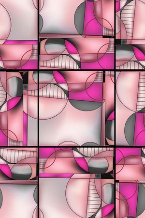 休闲时尚 抽象 水彩 复古 几何印花华亿平台图片