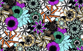 几何印花华亿平台图片