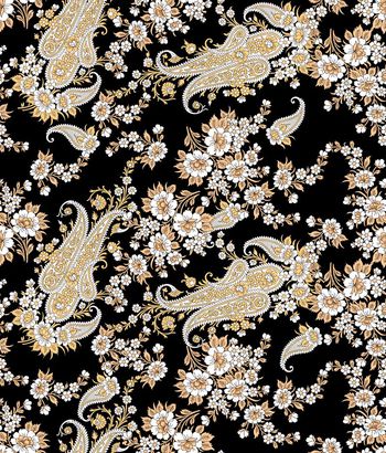 514135-潮流时尚佩斯利腰果花小碎花印花1