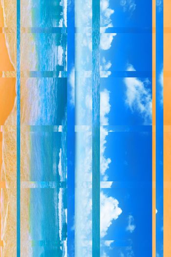 蓝天印花华亿平台图片