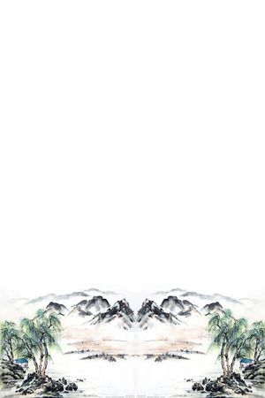 中国风印花华亿平台图片