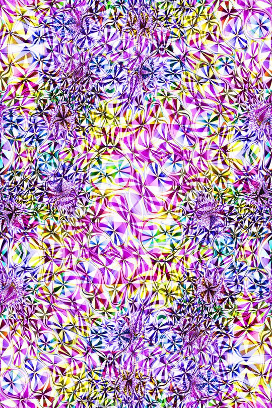 凌乱印花华亿平台图片