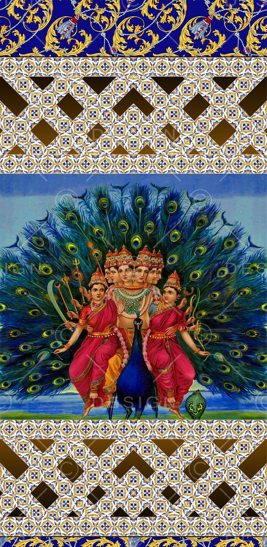 民族风情印花华亿平台图片