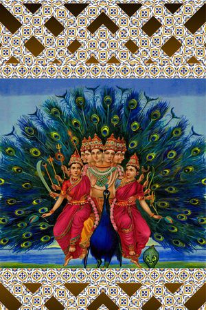 民族风情印花华亿平台图片