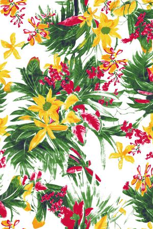 时尚花印花华亿平台图片