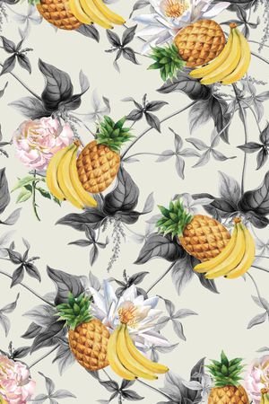 香蕉印花华亿平台图片