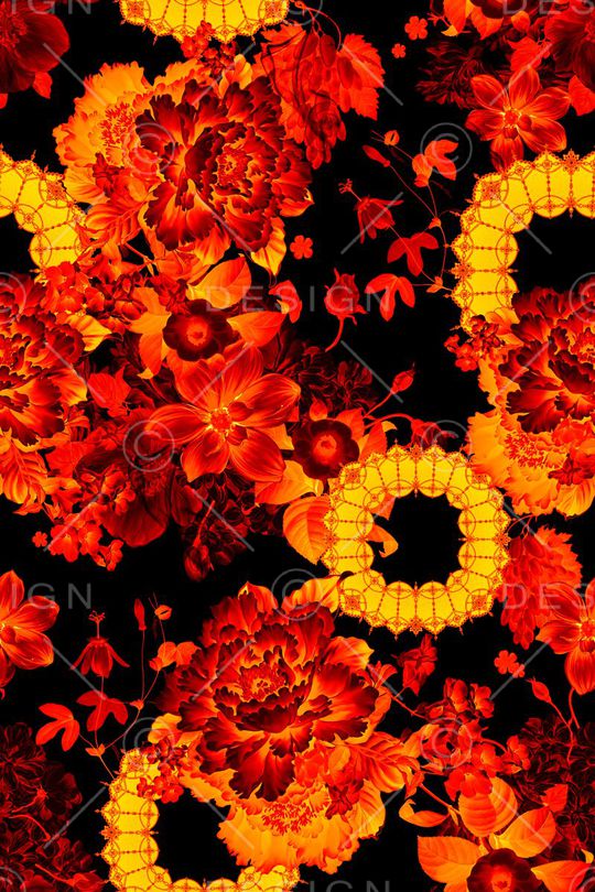 中国风印花华亿平台图片