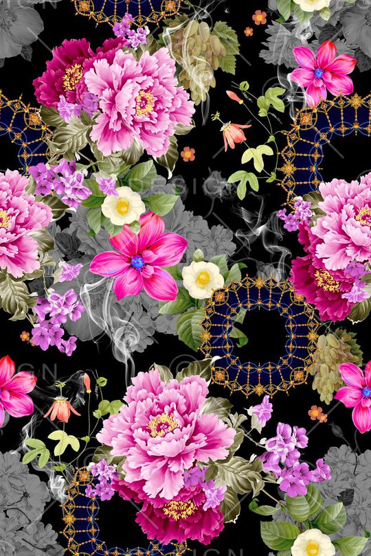 复古大牌印花华亿平台图片