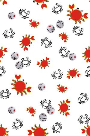 简约几何印花华亿平台图片