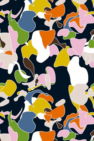 几何印花华亿平台图片