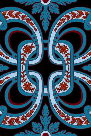 几何印花华亿平台图片