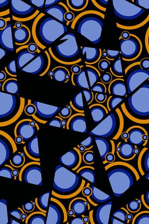 几何印花华亿平台图片