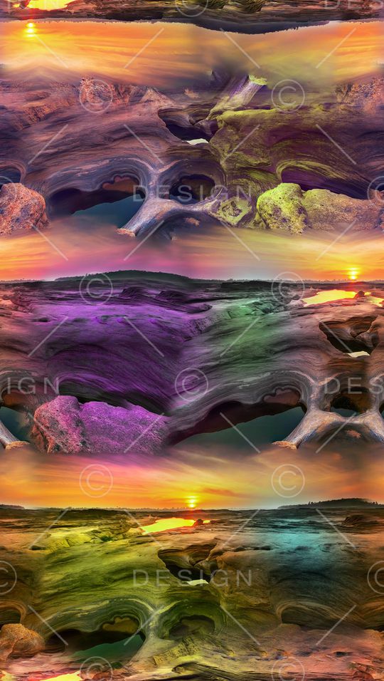 风景印花华亿平台图片