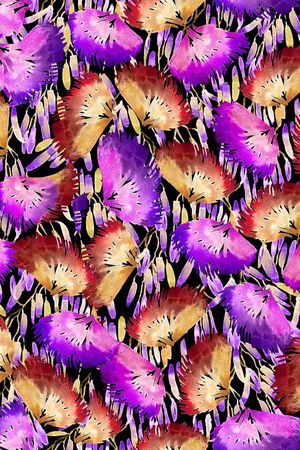 复古印花华亿平台图片