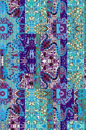 几何印花华亿平台图片