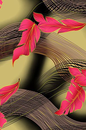 几何印花华亿平台图片