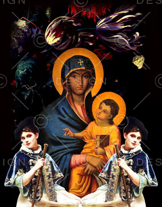 欧美大牌印花华亿平台图片