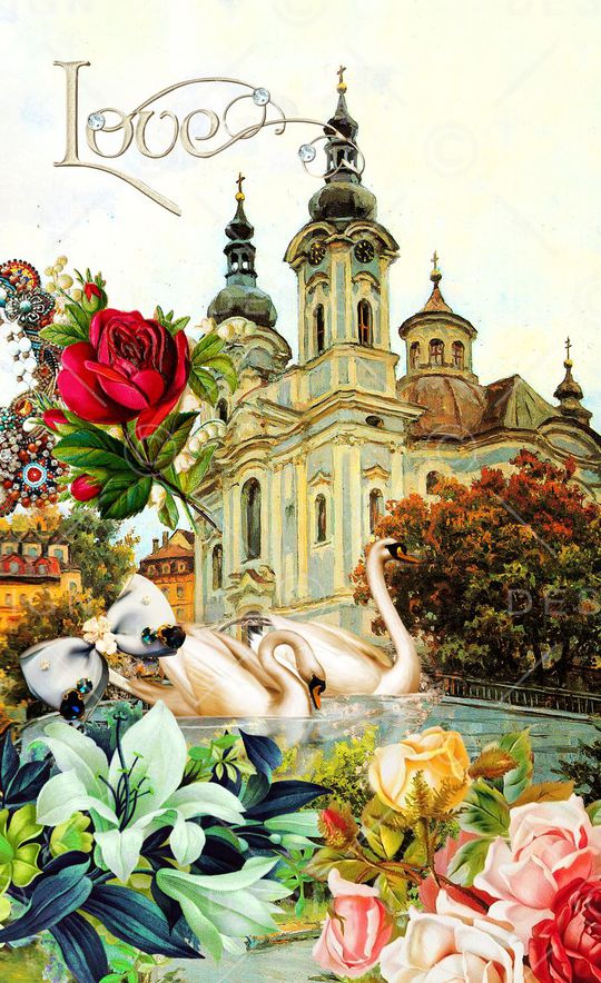 风景印花华亿平台图片