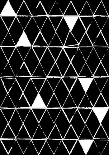 514728-男装衬衫几何三角单色黑白风