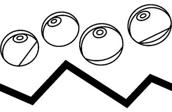 514737-男装衬衫几何圆圈曲折线条黑白风