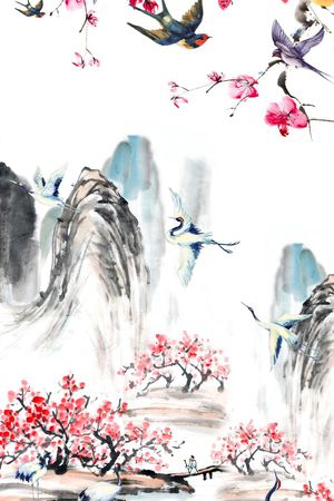 山水印花华亿平台图片